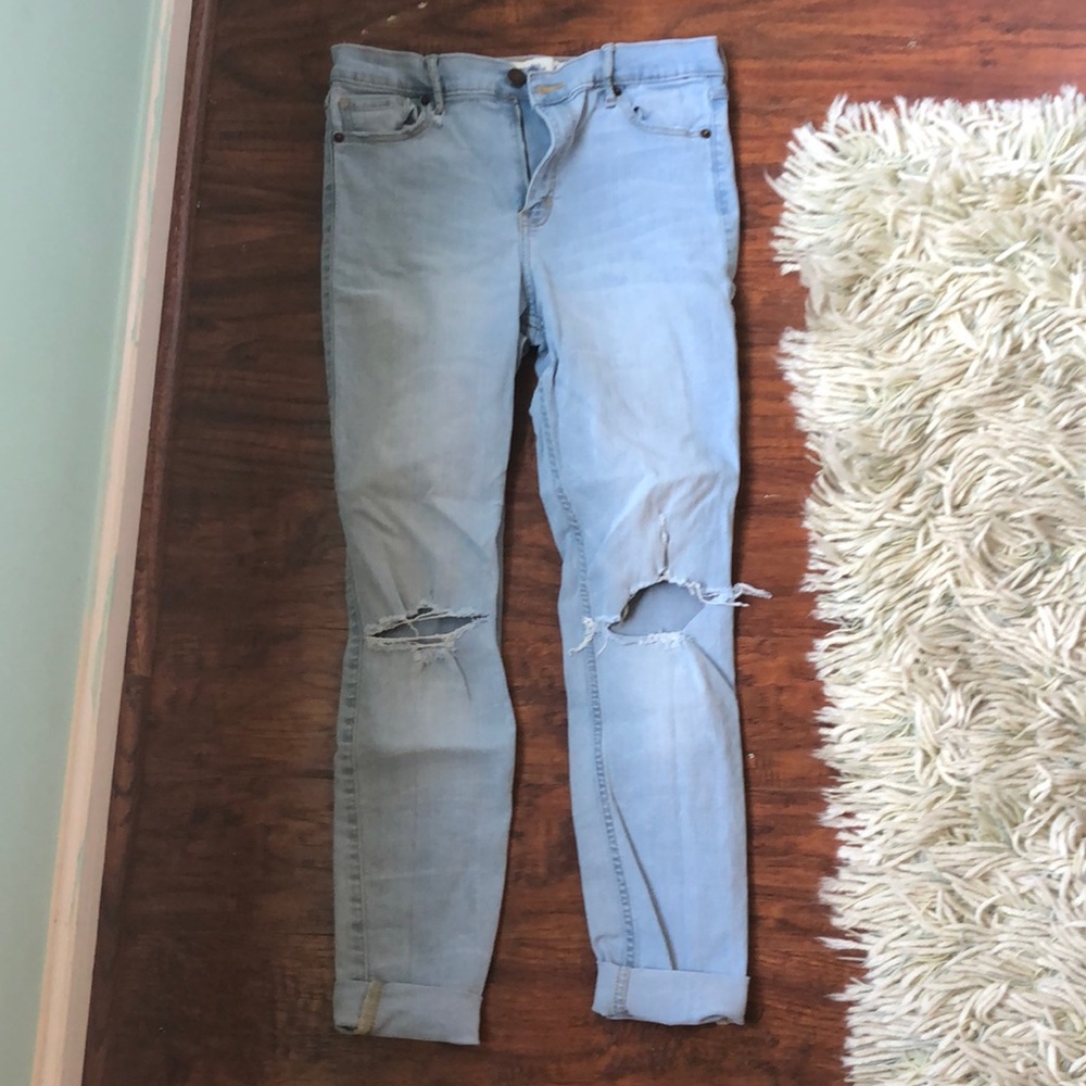Abercrombie and Fitch Ripped Jeans